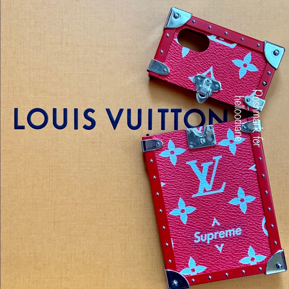 Louis Vuitton x SUPREME iPhone Trunk Case